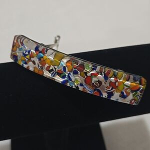 Murano Glass Hair Barrette